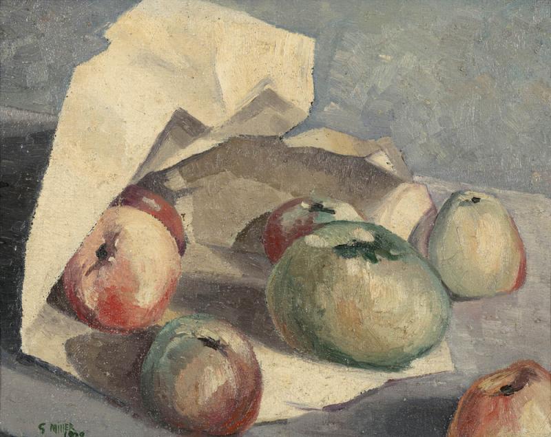 GODFREY MILLER - Untitled (Still Life with Apples)